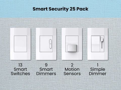 Smart Security 25-Pack (Self-Install)