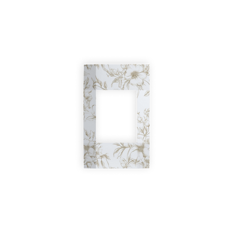 Deako Floral Sketch Faceplate