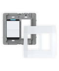 Connector (Backplate) with Outlet with Single-Pole Simple Rocker Switc ...