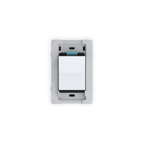 Universal Backplate with Single Pole Simple Rocker Switch