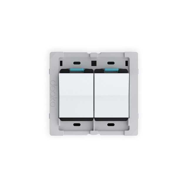 Simple Backplate Universal Backplate with Single Pole Simple Rocker Switch – Deako