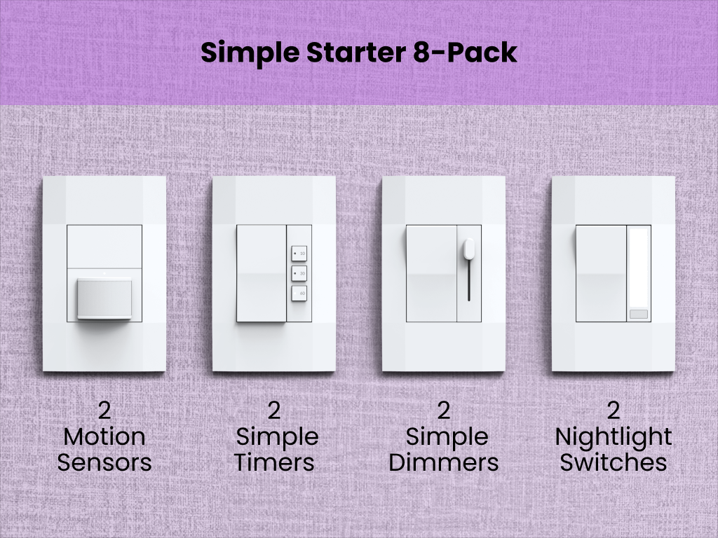 Simple Starter 8-Pack (Self-Install) – Deako